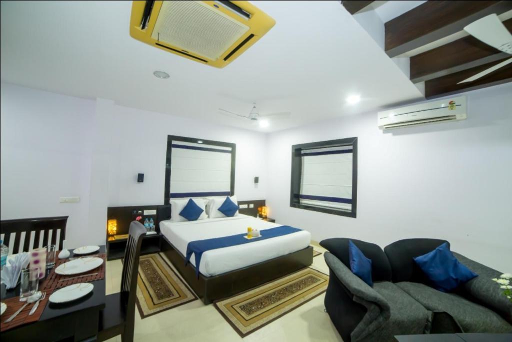 Hill View Begumpet Bed & Breakfast Hyderabad Bagian luar foto