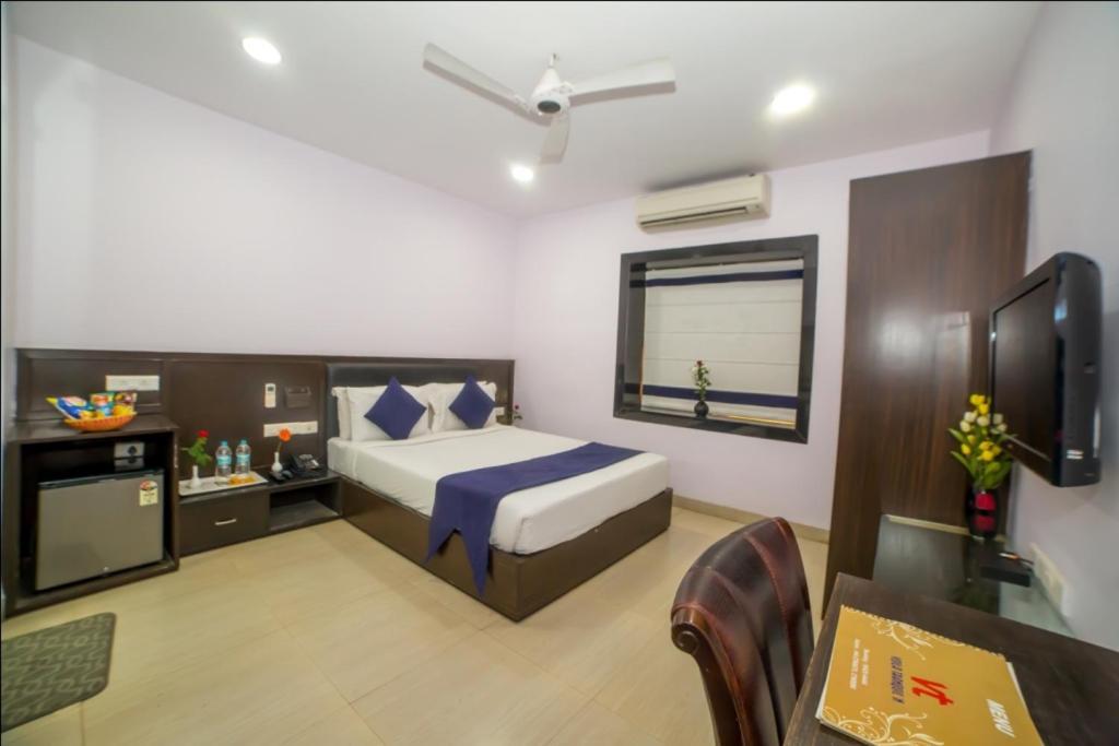 Hill View Begumpet Bed & Breakfast Hyderabad Bagian luar foto