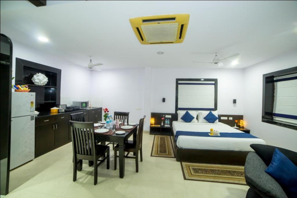 Hill View Begumpet Bed & Breakfast Hyderabad Bagian luar foto
