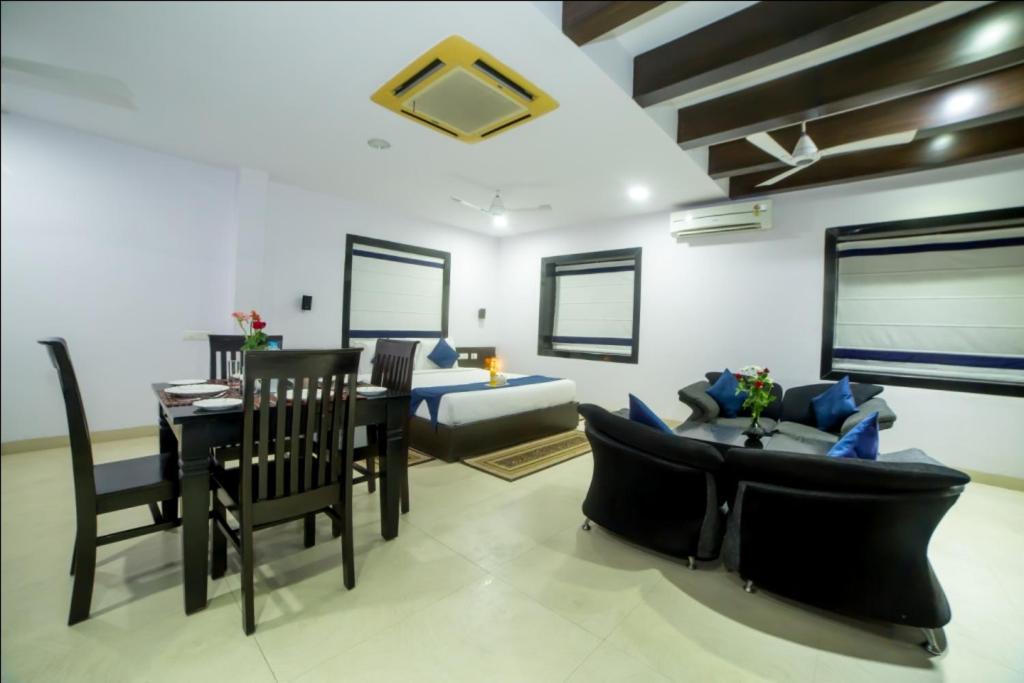 Hill View Begumpet Bed & Breakfast Hyderabad Bagian luar foto